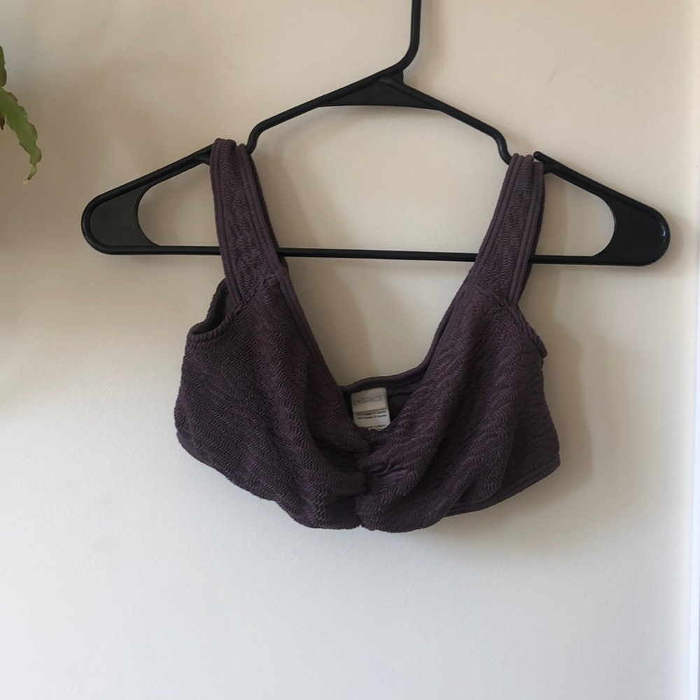 Off the shoulder bikini top